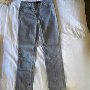 RSQ Boys Super Skinny Gray Twill Pants - Size 14